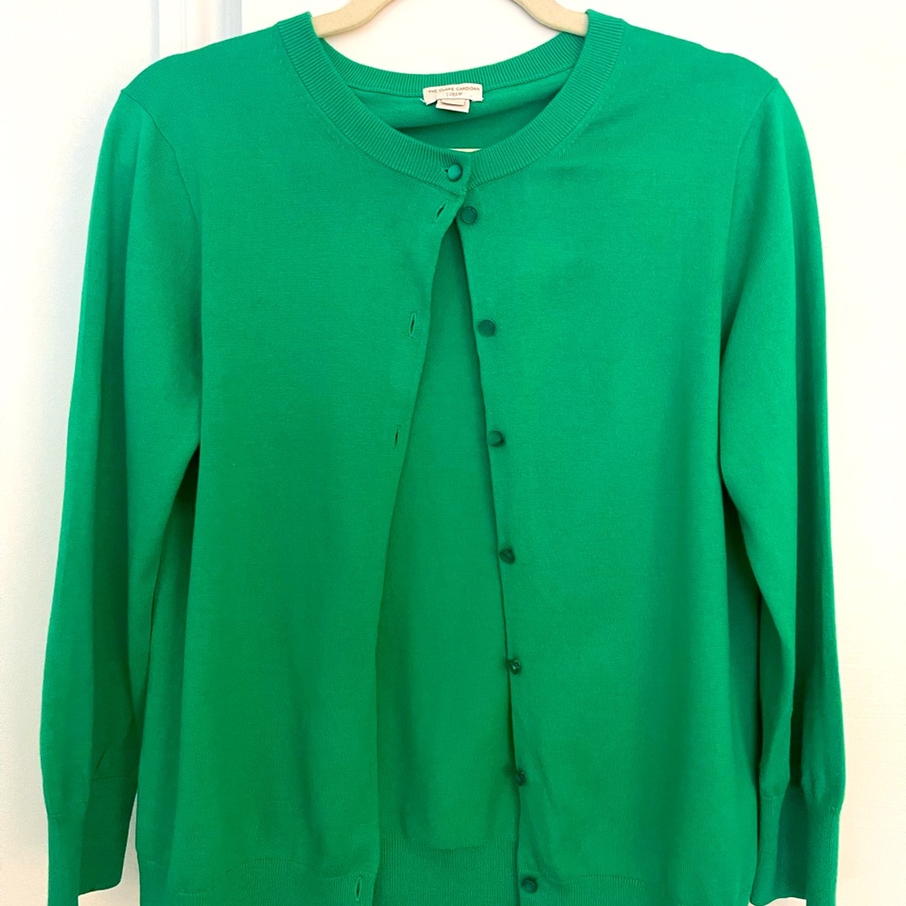 I Crew Classic Cardigan